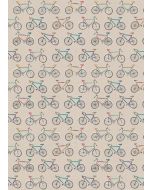 Folded Wrapping Paper - Bikes