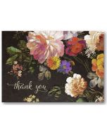 Boxed Thank You Cards - Midnight Floral
