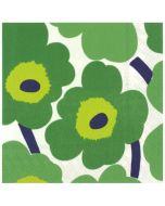 Paper Napkins - Unikko Green by Marimekko 