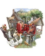 3D Card - The Farmyard