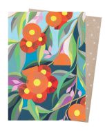 Card - Orange gum blossom 