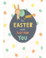 Easter Card - Bunny & Barrow