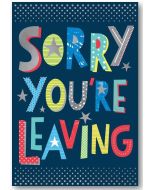 BIG Card - Sorry You're Leaving