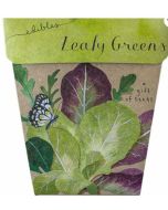 Greeting Card & Gift of Seeds - LEAFY GREENS