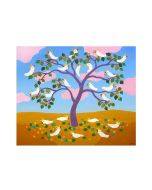 Greeting Card - Apricot Harvest by Michael Leunig