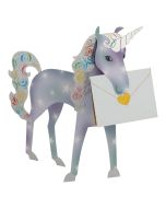 3D Card - Unicorn
