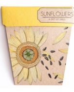 Greeting Card & Gift of Seeds - SUNFLOWERS