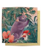 Greeting Card - Wombat Wanderer
