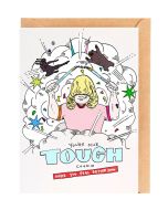  GET WELL Card - Tough Cookie