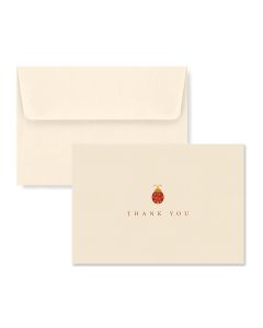 Boxed Thank You Cards - Ladybird