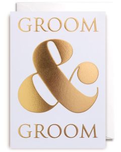 WEDDING Card - Groom & Groom