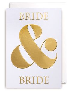WEDDING Card - Bride & Bride