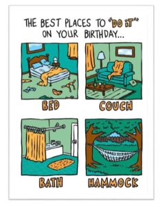 Birthday Card - Best Places