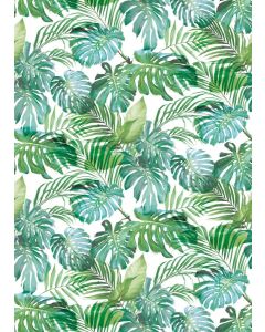 Folded Wrapping Paper - Tropical Palms
