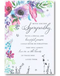 SYMPATHY Card - Beautiful Person