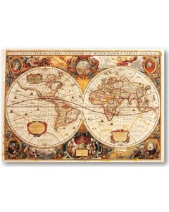 Boxed Notecards - Old World Map