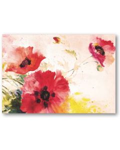 Boxed Notecards - Watercolour Poppies