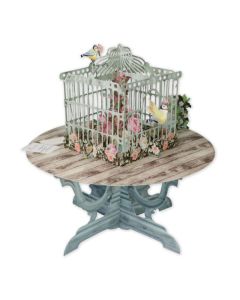 3D Card - The Bird Table