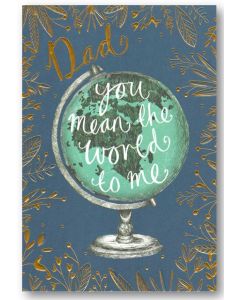 Father's Day Card - You Mean the World