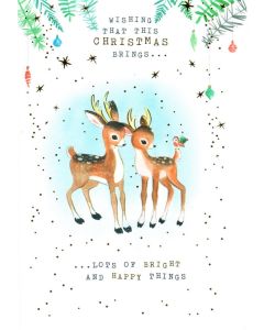 Christmas Card - Storybook Deer