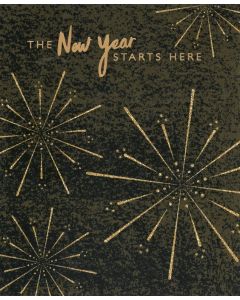 NEW YEAR Card - Fireworks