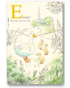 Easter Card - Ducklings