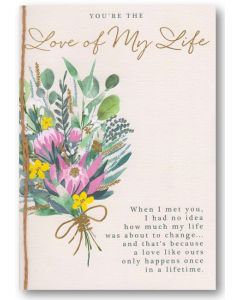Greeting Card - Love of My Life