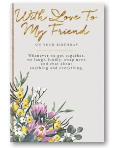Birthday Card - To My FRIEND