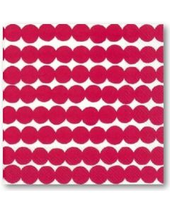 Paper Napkins - Rasymatto Red by Marimekko
