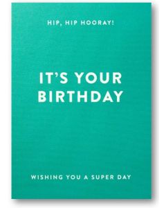 Birthday Card - Super Day