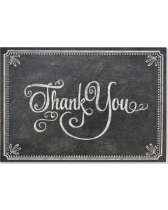 Boxed Thank You Cards - Chalkboard