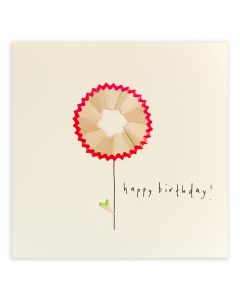 Birthday Card - Pink Flower