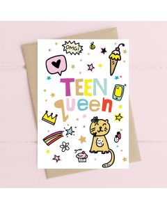 Greeting Card - TEEN Queen