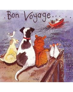 Bye Bye - Bon Voyage Card