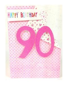 '90 Happy Birthday' Card