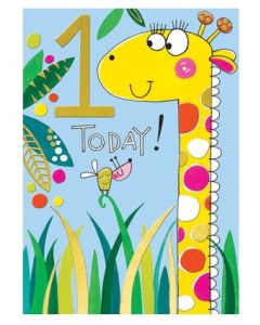 AGE 1 Card - Giraffe