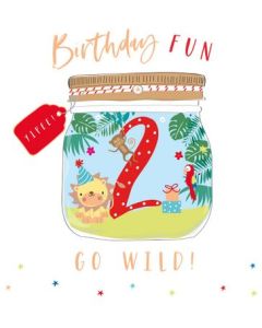 AGE 2 - 'Go Wild' Birthday jungle