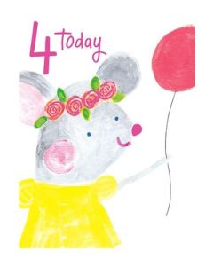 Age 4 - Mouse with balloon