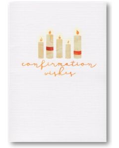 CONFIRMATION Card - Candles