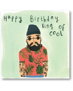 Birthday Card - King of Cool