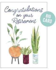 BIG Card - RETIREMENT Plants