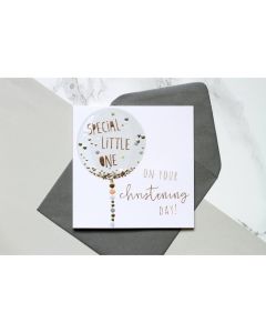 'Special Little One On Your Christening Day' Card 