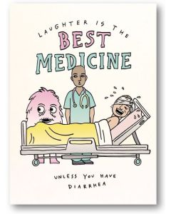 GET WELL Card - Best Medicine