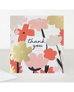 THANK YOU Card -Blossoms