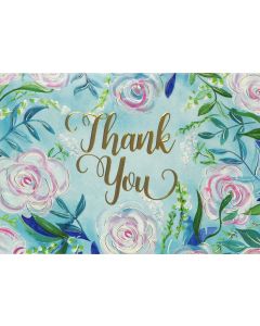 Boxed Thank You Cards - Blue Dreams