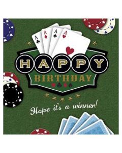 "Happy Birthday - Hope It's A Winner" Greeting Card