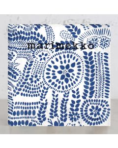 Paper Napkins - NASIA white blue by Marimekko 