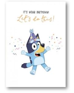 Birthday Card - Bluey