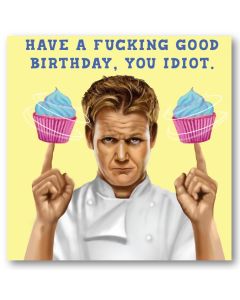 Birthday Card - Gordon Ramsay