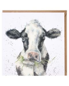 Greeting Card - Milk Maid (Cow) 